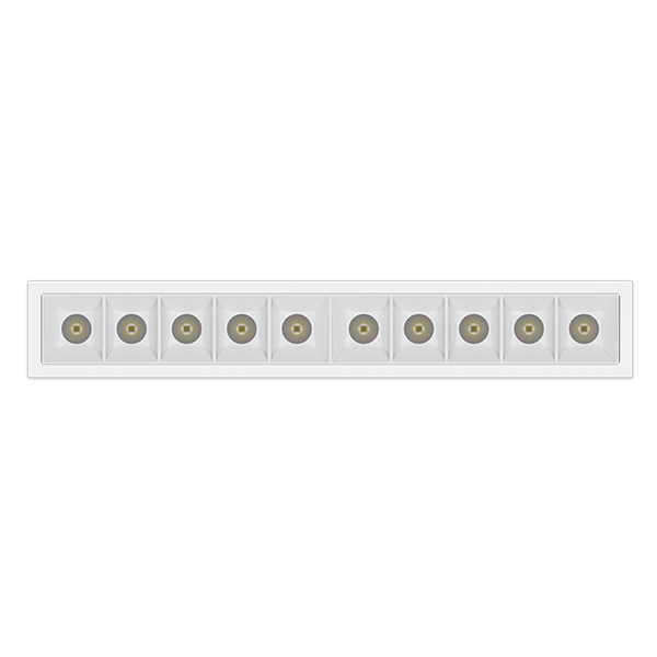 DOWNLIGHT LINEAR DE EMBUTIR - 10 DOTS