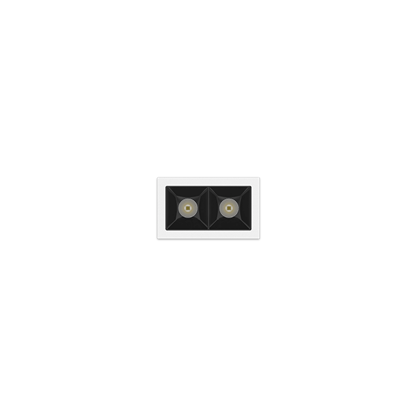 DOWNLIGHT LINEAR DE EMBUTIR - 2 DOTS