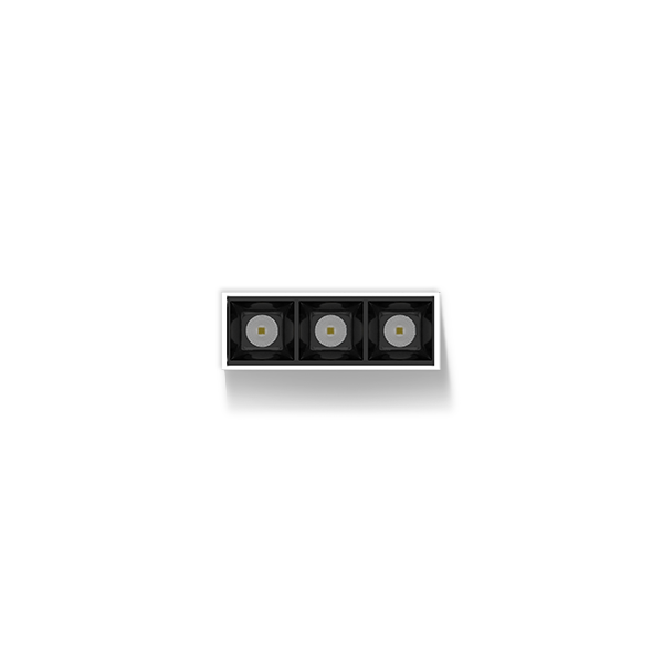 DOWNLIGHT LINEAR DE SOBREPOR - 3 DOTS
