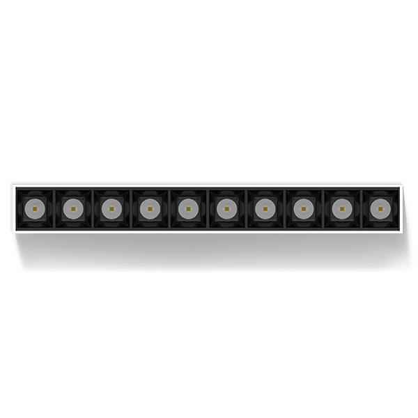 DOWNLIGHT LINEAR DE SOBREPOR - 10 DOTS