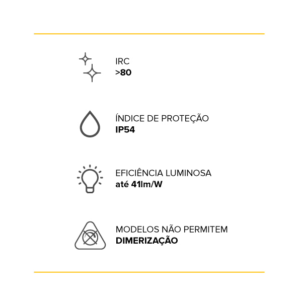 ARANDELA AJUSTÁVEL 2 FACHOS (SUPERIOR E INFERIOR)