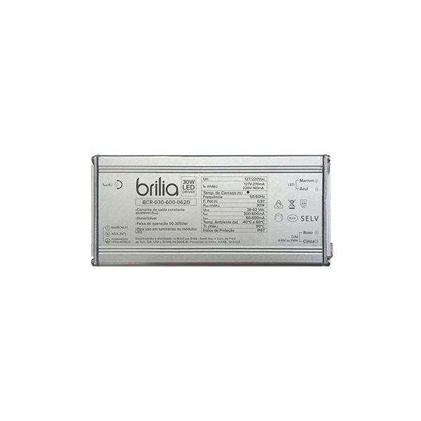 DRIVER BCR 30W - 600mA