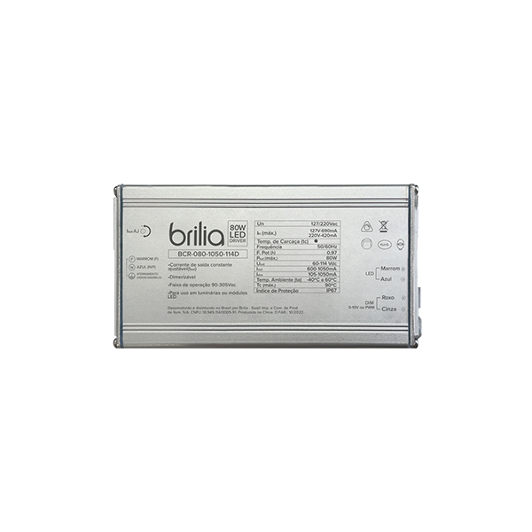 DRIVER BCR 80W - 1050mA