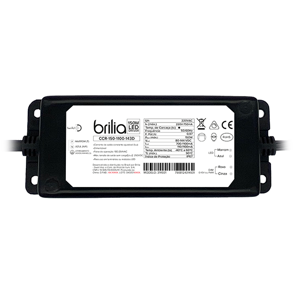 DRIVER CCR 150W - 1050mA