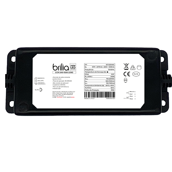 DRIVER CCR 240W - 1500mA