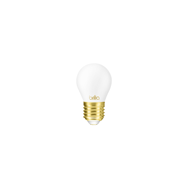 MINI GLOBO FILAMENTO MILKY LED E27