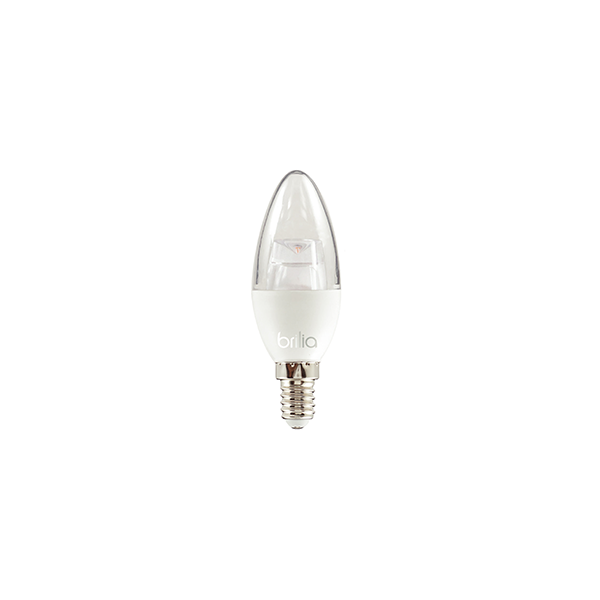 VELA LISA TRANSPARENTE LED E14